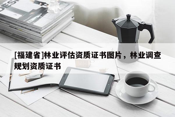 [福建省]林業(yè)評估資質(zhì)證書圖片，林業(yè)調(diào)查規(guī)劃資質(zhì)證書