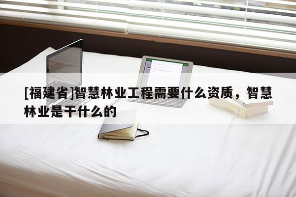 [福建省]智慧林業工程需要什么資質，智慧林業是干什么的