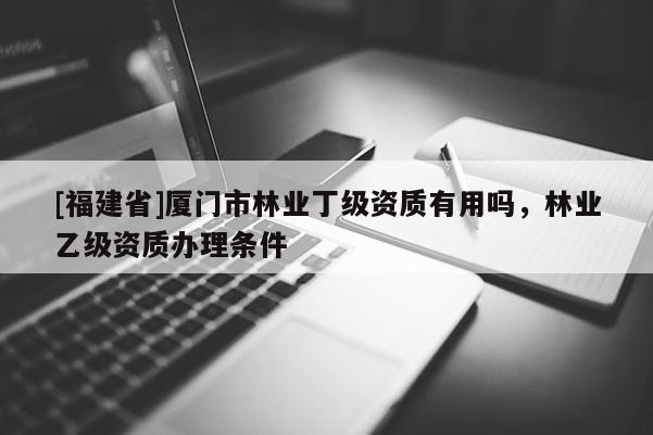 [福建省]廈門市林業丁級資質有用嗎，林業乙級資質辦理條件